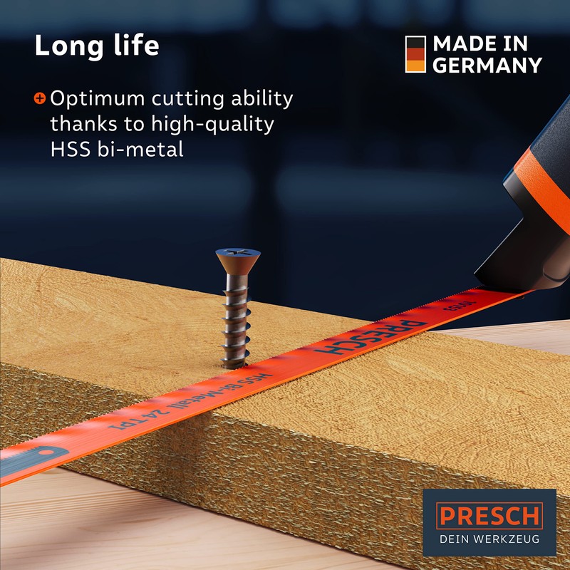Presch Hacksaw blades 300mm 6 pcs - Handsaw blades for