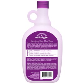 Village Naturals Bath Shoppe Village Naturals Bath Shoppe Moisturizing Lavender Chamomile Milk Bath - Hydrates Skin - Made With Shea Butter and Vitamin E (Pack of 2 Bottles, 28 fl oz Each)