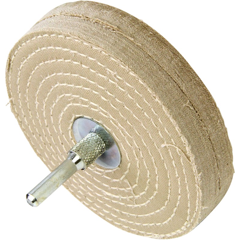 SK11 Cloth Buff with Shaft 3.9 inches (100 mm)