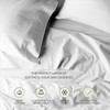 100% Cotton Full Size Fitted Sheet Arctic White, Breathable &