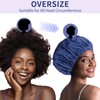 WINSTECK 3 PCS Shower Caps for Women, Upgrade Comfortable &