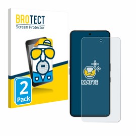 brotect Screen Protector Anti-Glare compatible with Nothing Phone (3a) (2 Pack) Screen Protector Matte, Anti-Fingerprint Protection Film