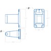 Ruvup Metal Bracket Suitable for Ruvup Garden Hose Reel Models