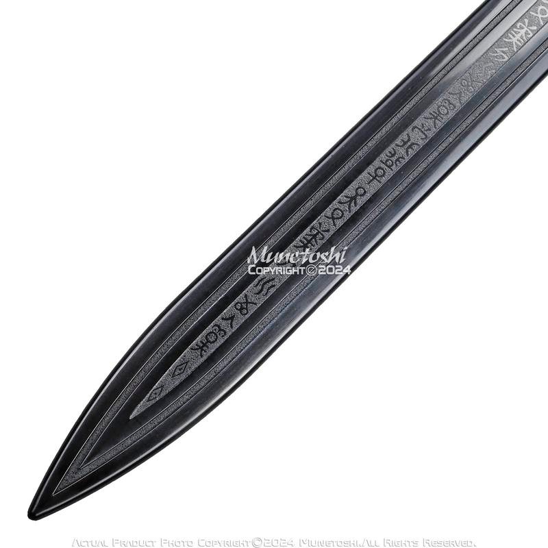 Munetoshi 36" Polypropylene God Killer Black Sword Sturdy Display Training