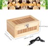 Wooden USB Electronic Box Cute Tiger Funny Interactive Stress-Relief Toy