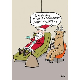 Inkognito Postcard, motif: "Why Nights" | Artist: Bettina Schipping | Item No.: 18513 | by Berliner Verlag