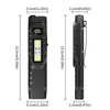 Ciwuzxs EDC Tactical Flashlight DT007, Compact 7 Mode Pocket LED