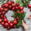 3 Pack Christmas Wire Wreath Ring 10 inch Metal Wire