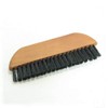 Redecker Portable Clothes Brush, 2 Rows of Flocking (Pig Hair)