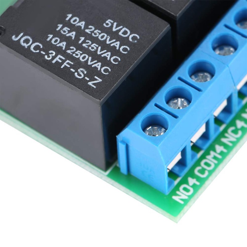YUMILI Relay Latch, 4 Channel 5 V Flip Flop Latch