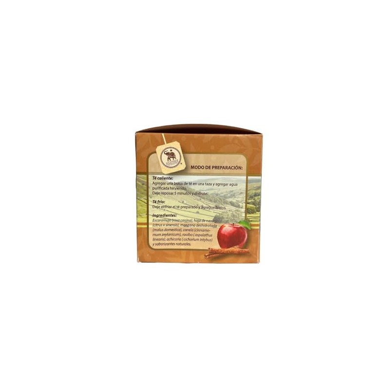 Té herbal Haathee Selecto Manzana-Canela (Pack de 6 cajitas)