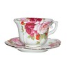 Royal Arden 37101 Cup & Saucer, Bone China, Rose Pattern,