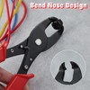 LEONTOOL Strain Relief Crimper, Strain Relief Bushing Pliers Anti-Rust Low