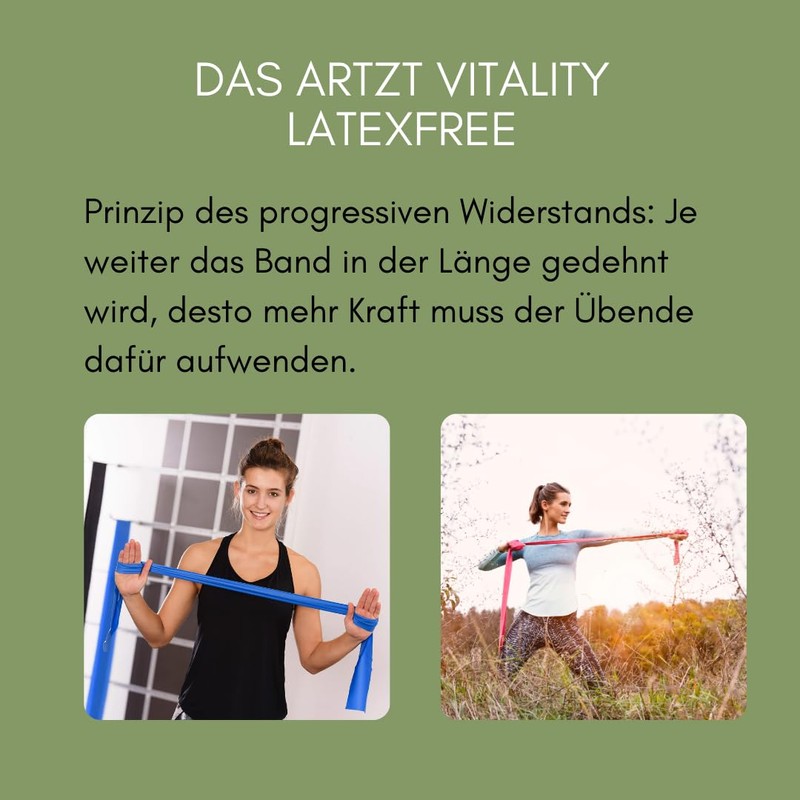 Artzt Vitality Exercise Band 2.5m Special Strong Black 2.5m