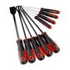 QWORK® 9Pcs Long Hook and Pick Set with Scraper, RemovalPullerHook,