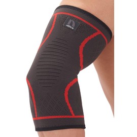 Nithra Elbow Supporter, Set of 2, Tennis, Golf, Elbow Supporter, Elbow Pain, Injury Prevention, Training (Red, M)