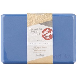 Recycled Foam Yoga Block Shade Blue / 4" x 6" x 9"