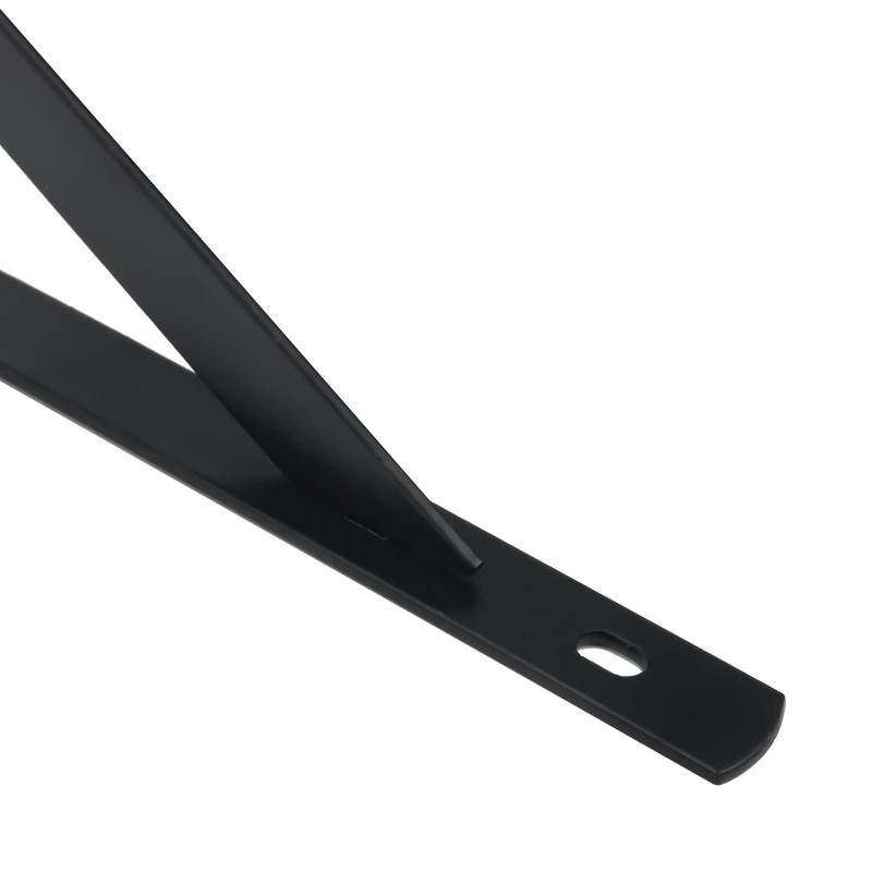 JAPCHET 10 PCS 6 Inch Shelf Support Bracket, 15cm Triangle
