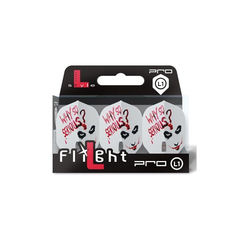 L-Style L1 Pro Joker Dart Shopper Exclusive Dart Flights