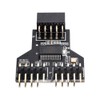 NFHK Motherboard 9pin USB 2.0 Header 1 to 2 Female