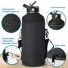 BUZIO Water Bottle Holder Carrying Pouch for 87 oz Bottles