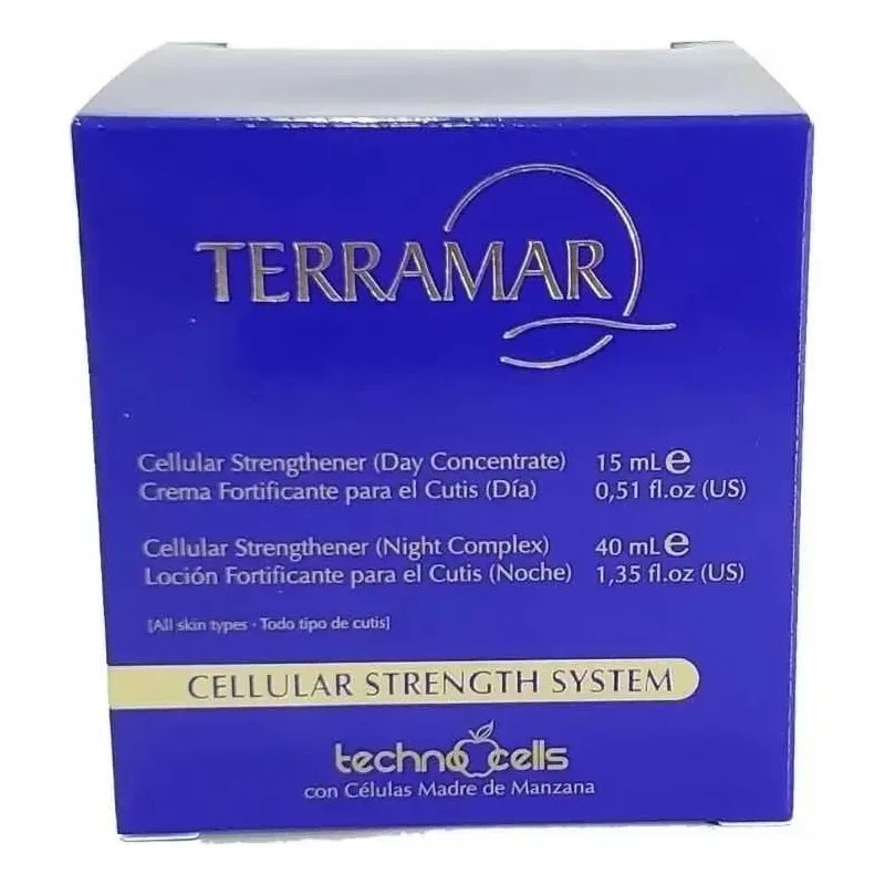 Terramar Crema Facial Antiedad Día Noche 55ml Hidratante con Retinol