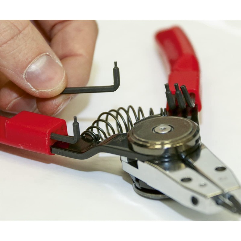 Sealey Ak8453 Circlip Pliers Set Internal/External Quick Change