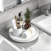 Turntable Vanity Tray 10 Inch for Perfume Candle, Bamboo Kitchen