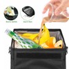 Universal Car Bin Trash Can with Lid Waterproof Storage Dustbin