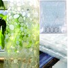 SUJAYU EVA Shower Curtain Liner with 12 Plastic Hooks, 72x72