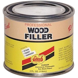 Leech Lwf-67 Superior Grade Real Wood Filler, 4 Oz