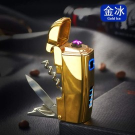 ARC lighter 2020 Electric Lighter ,Windproof,Tou - Ice Gold
