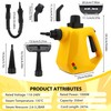 CATCHLUCK Portable Handheld Steam Cleaner, Pressurized Multi-Surface Steamer with 9