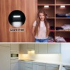 4 Pack Cordless Cabinet Lights, Door Open Activated Sensor Automatic