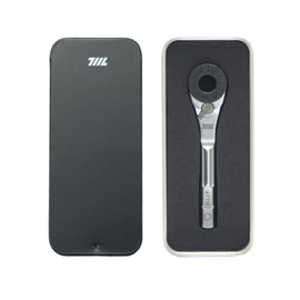 Llave de carraca EDC de extremo hexagonal 711L, accesorio para multiherramientas con adaptadores de puntas hexagonales de 1/4 pulgadas, compatible con extensiones de enchufe de 1/4 pulgadas