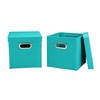 Household Essentials 36-1 Decorative Storage Cube Set with Removable Lids