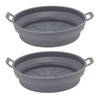 2 PCS Fryer Silicone Basket Nonstick Silicone Liners Fryer Pot