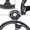 Universal EZGO Steering Wheel with Black Aluminum Frame Golf Cart