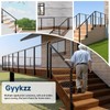 Gyykzz Side Mount Cable Railing Post 42" (Post Body 47.6"),