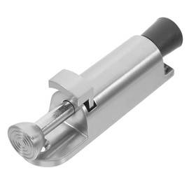 Angoily Stainless Steel Spring Loaded Door Latch Bolt Latch Zinc Alloy Door Stopper Spring Bolts for Gates Hardware Easy Installation