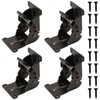 MANCHAP 4 PCS 90/180 Degree Self Locking Folding Hinges, Folding