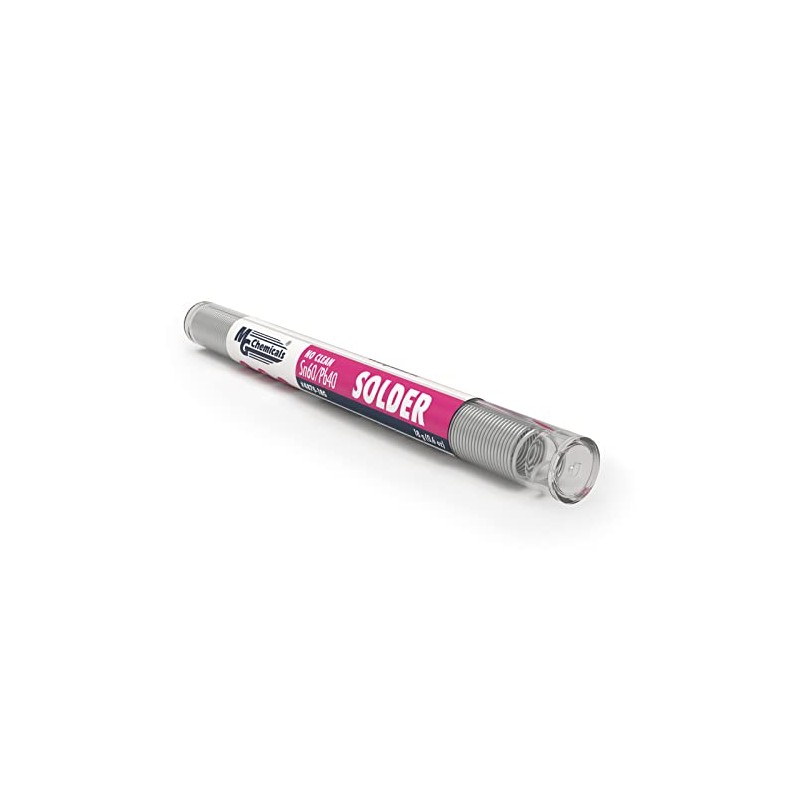 MG Chemicals 60/40 Rosin Core Leaded Solder, 0.032" Diameter, 0.6