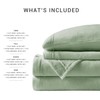 True North by Sleep Philosophy Plush Sheet Set Queen, Solid