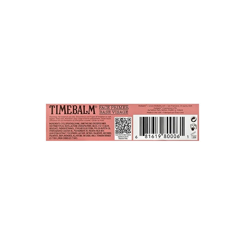 theBalm TimeBalm Face Primer, 1 fl. oz.30mL