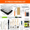 King Origin 31 Piece Paint Roller Kit, 9" & 4"