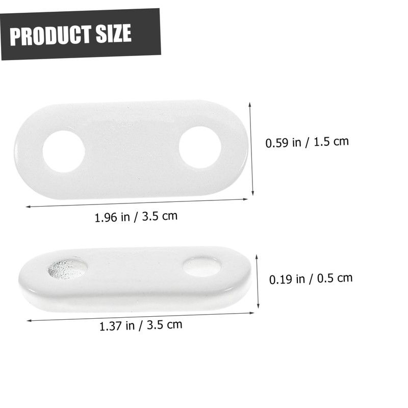 Zerodeko 12Pcs Outdoor Curtain Weights Drapery Weight for Home and