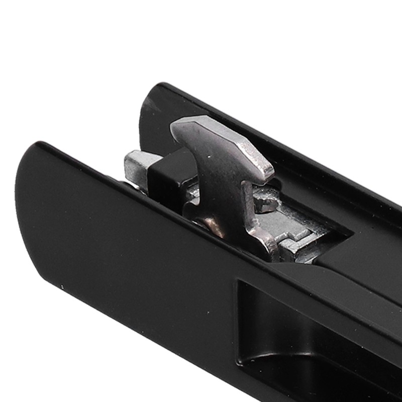 Sliding Door Lock Black Copper Zinc Alloy Lock Furniture Hardware