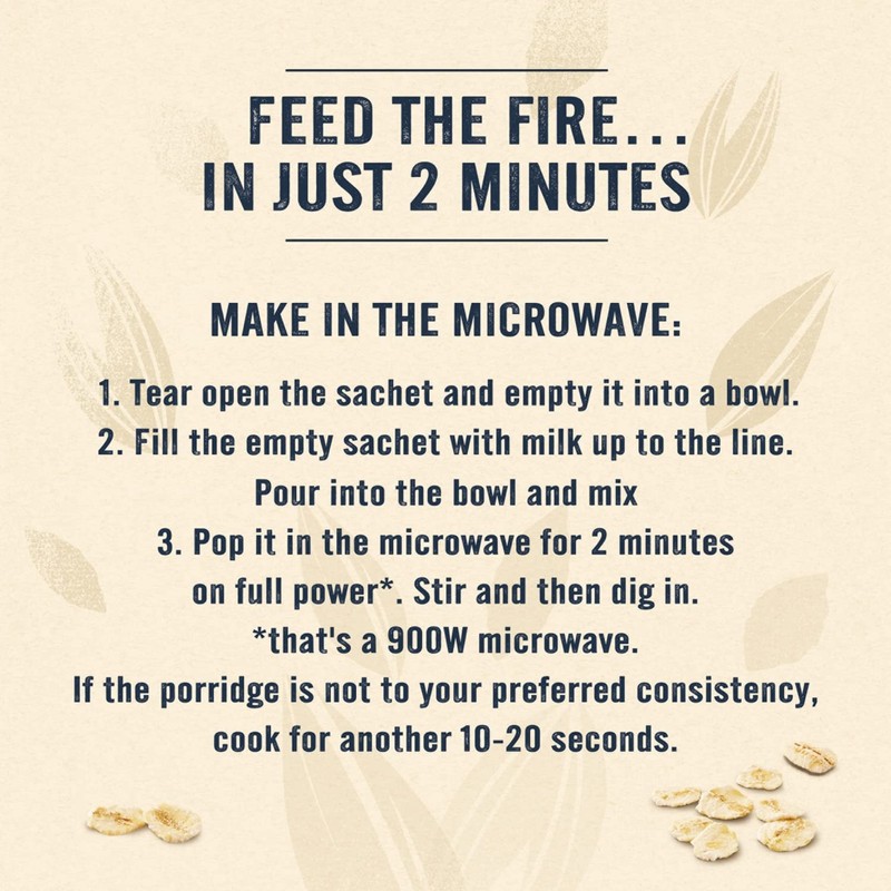 Quaker Oat So Simple Sweet Cinnamon Porridge, 10 x 33g