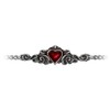 Alchemy Gothic Betrothal Bracelet, Pewter