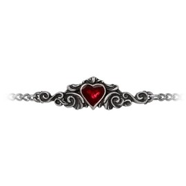 Alchemy Gothic Betrothal Bracelet, Pewter